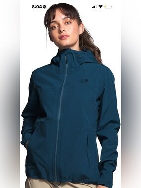 The North Face Women's Tephra Jacket - Teal Blue future light women small